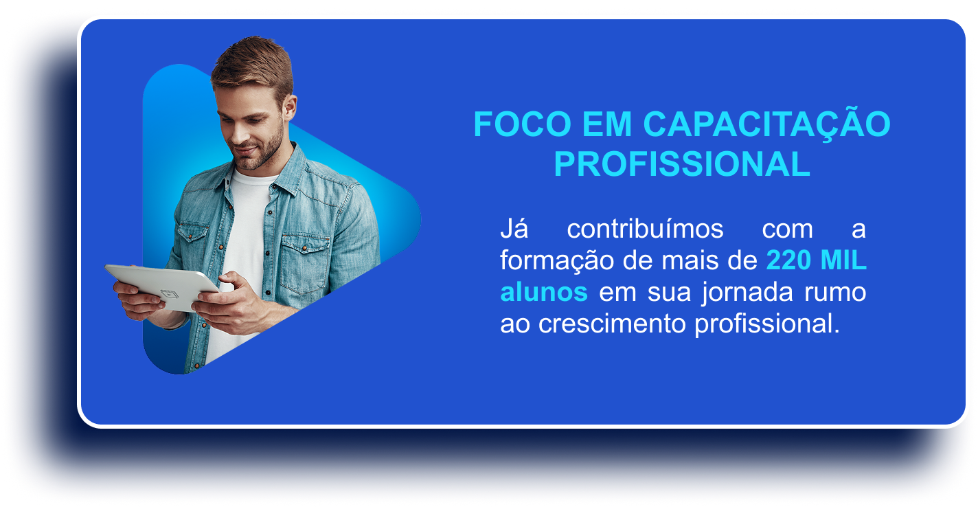 foco em capacitação profissional