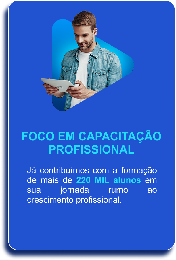 foco em capacitação profissional